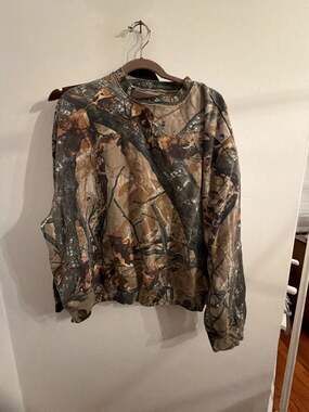 Outfitters Ridge Camouflage Hunting Crewneck Sweatshirt 2XL